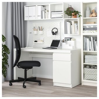 písací stôl IKEA MALM 2 kusy - 2