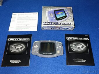 Nintendo Gameboy Advance komplet v krabici a manuálni - 2