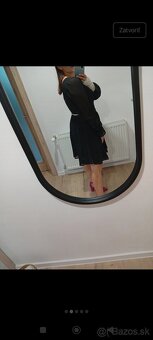 Čierne elegantné šaty - 2