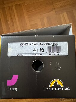Lezečky La sportiva Finale 41,5 - 2
