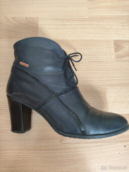 Kotníkové čižmy kožené veľ.39 - 2