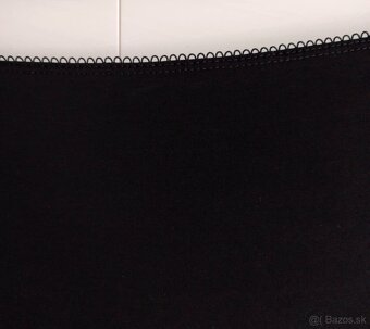 Dámska čierna maxi sukňa mermaid strih - 2