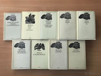 Caesar, Montesquieu, Epikuros,Antická knihovna - 2