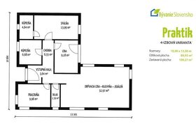 NÍZKOENERGETICKÁ NOVOSTAVBA - drevodom PRAKTIK - 2