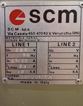 Širokopasova brúska scm - 2