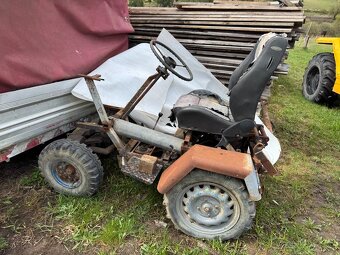Predám malotraktor bez motora - 2