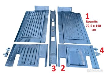 Podlaha Škoda 1000 MB - 100 - 110R - 2