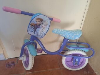 Frozen bicykel + kolobezka elsa a anna - 2