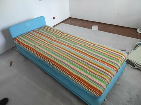 Polohovateľná posteľ s úložným priestorom 210x90 - 2