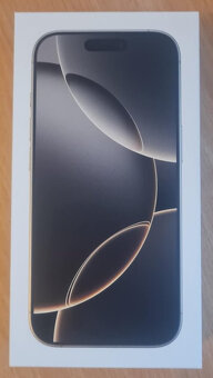 Apple iPhone 16 Pro Natural Titanium 128GB -nový nerozbalený - 2