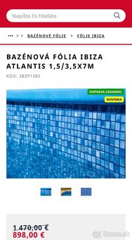Bazen IBIZA 7 x 3,5 hlbka 150cm - 2