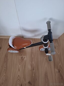 Detská trojkolka 2v1 Čierna - 2