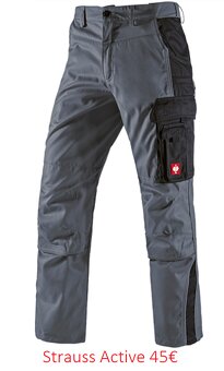 Strauss -20% lacnejšie, pracovné nohavice model Active - 2