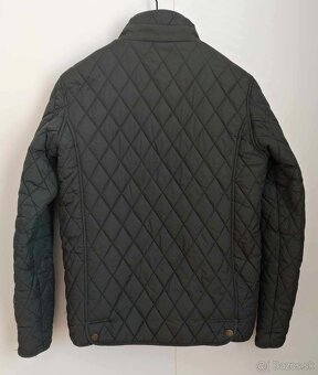 Mužská zelená prešívaná vetrovka (Richmond Tee Jays) - 2