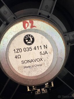 Reproduktory Škoda Octavia 2012 FL - 2