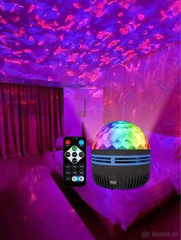 LED disco guľa s diaľkovým ovládaním - 2