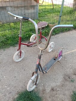 Retro kolobezka,trojkolka - 2