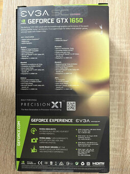 Predám grafiku EVGA GTX 1650 SC ULTRA GAMING - 2