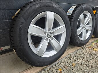 Zimná Sada Vw Tiguan+Nové Pneu Continental 215/65 R17 - 2