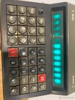 Tesla T801 - itron kalkulačka - 2