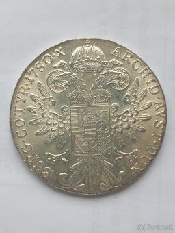 Strieborný Levantský Toliar Márie Terézie 1780 SF - 2