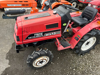 Malotraktor Mitsubishi MTX13 s rotavátorom - 2