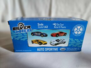 Silver wheel auto model - 2
