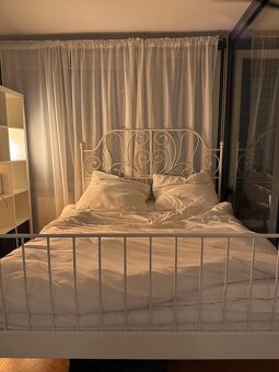 Predám posteľ Ikea Leirvik 140x200cm - 2