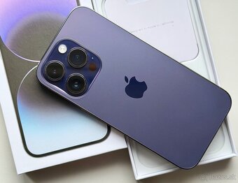 iPhone 14 Pro Deep Purple BATERIE 100% TOP - 2