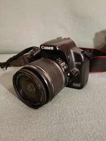Canon EOS 450D + objektív, príslušenstvo a batoh - 2