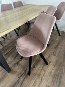 Stoličky ružové - 2
