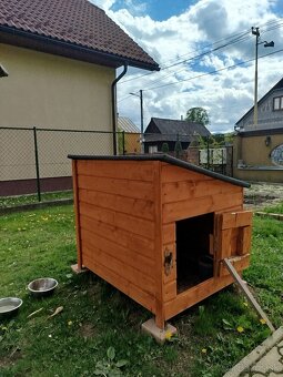 Psia búda XXL – zateplená,borovica - 2