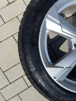 Zimné pneumatiky + disky na audi - 2