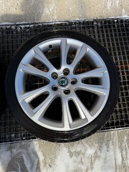 Hliníkové disky škoda R18 5x112 - 2