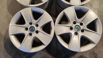 5x112 R16 Škoda originálne elektróny - sada - 2