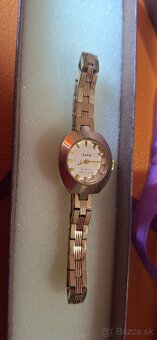 Staré ruské pozlátené hodinky,,Zaria,, - 2