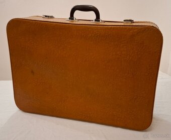 Starožitný kufor, rozmer 60 x 40 x 17 cm, originál - 2