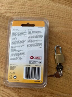 Predám 2 ks malých zámkov (visiacich zámkov). - 2