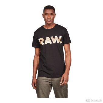 panske tricko G-STAR RAW velkost S cierne - 2