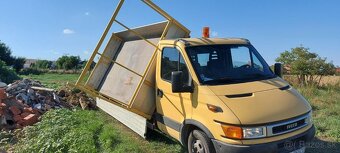 Autodoprava s hydraulickou rukou a vyklápač - 2