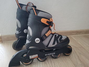 Detské kolieskové korčule K2 Raider EUR 35-40 - 2