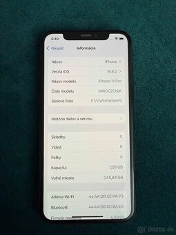 NA PREDAJ | Apple iPhone 11Pro 256GB | Martin - 2