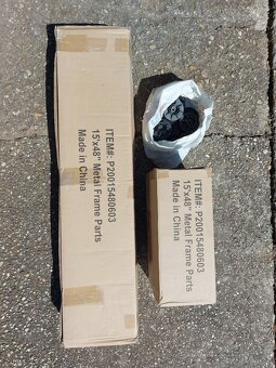 Pevný rám na bazén Swing frame splash 4,57 x 1,22 pevný rám. - 2