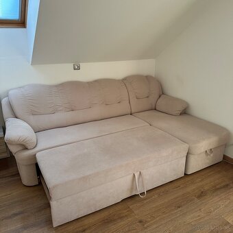 Sconto rohová sedačka Kos, rozkladacia, s úložným priestorom - 2