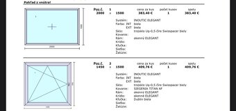 Plastové okná trojsklo - 2