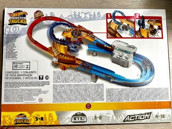 Hot Wheels Monter Trucks Scorpion Sting Raceway - 2