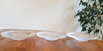 Retro sklenené tanieriky - 2