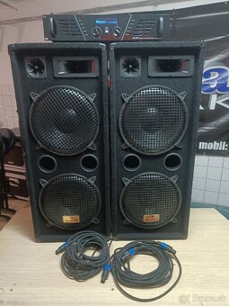 Repro sústava AUNA + IBIZA 2x 1500w - 2