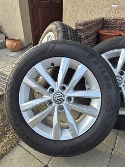 Predám hliníkové disky s pneumatiky. - 2