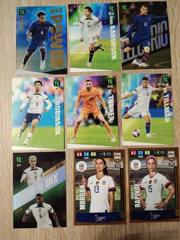 USA - futbalové kartičky - 2